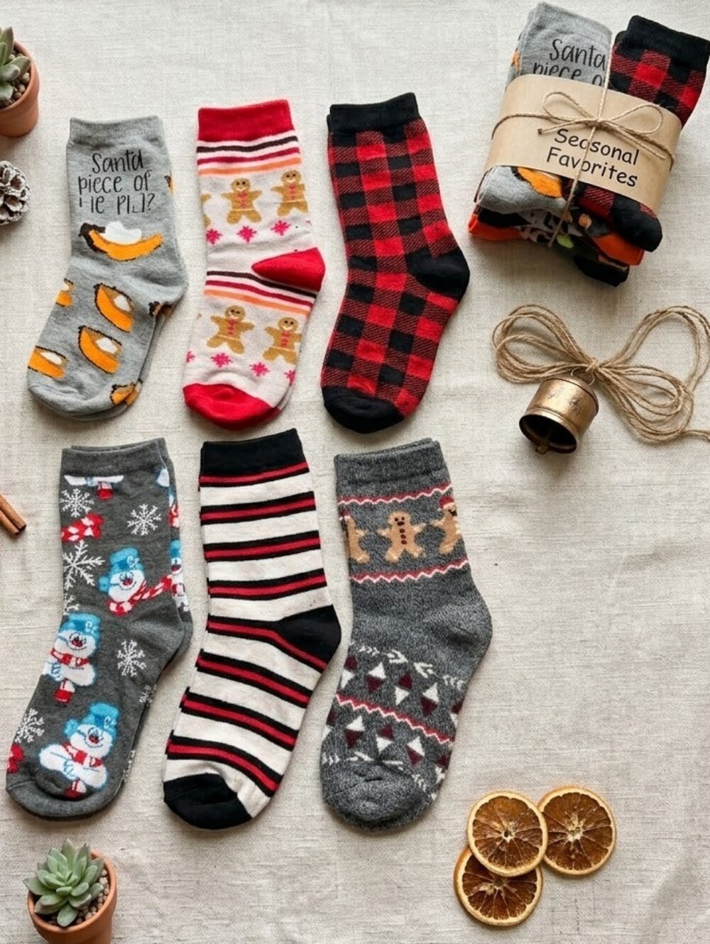 Woman's Seasonal Novelty Socks
